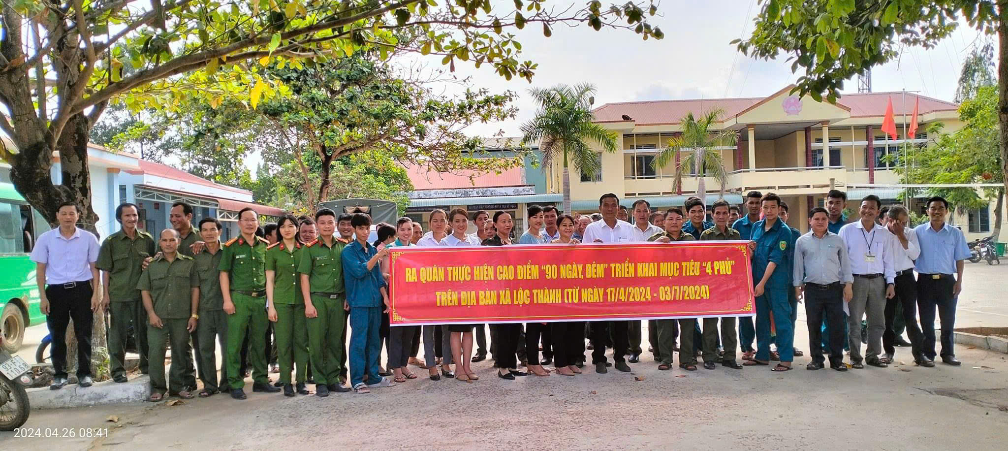 Lễ ra quân chiến dịch thực hiện đợt cao điểm “90 ngày, đêm” và triển khai mục tiêu “4 phủ”